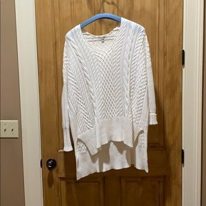 Women’s white sweater